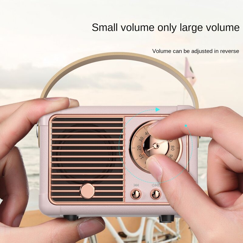 Retro Bluetooth Speaker Manufacturer - Professional Mini High Quality Sound Portable Wireless Music Device