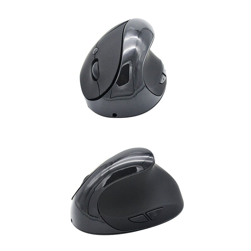 LED Wireless Mouse Manufacturer - 3D Ergonomic Upright USB Optical Rechargeable Lithium Battery Mouse