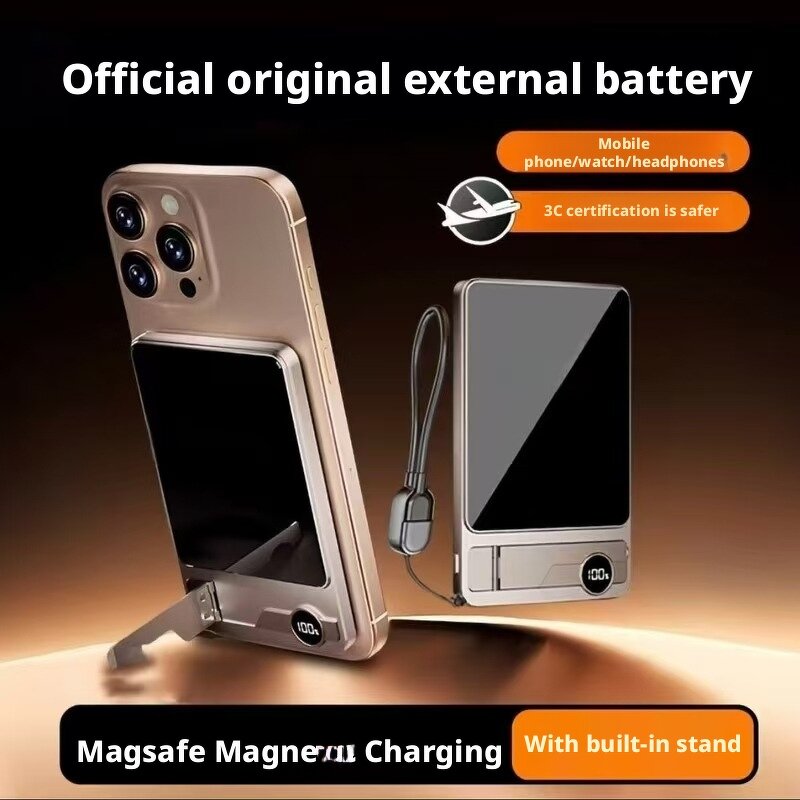 Magnetic Power Bank Manufacturer - Ultra-Thin Portable External Battery Wireless Fast Charging Charger