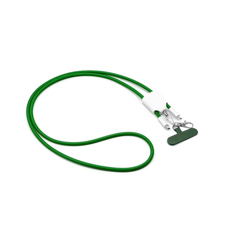 4-In-1 Data Cable Manufacturer - Personalized Woven Lanyard 60W Fast Charging Phone Holder Cable