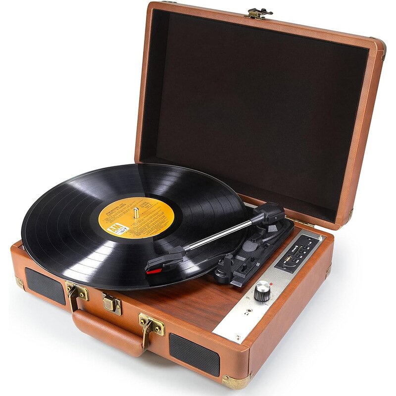 Retro Record Player Manufacturer - Vinyl Phonograph Living Room Decoration Antique Stereo Home Player