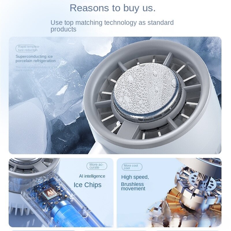 Handheld Mini Fan Manufacturer - USB Semiconductor Ice-Cooling Humidify Rechargeable Car Outdoor Fan