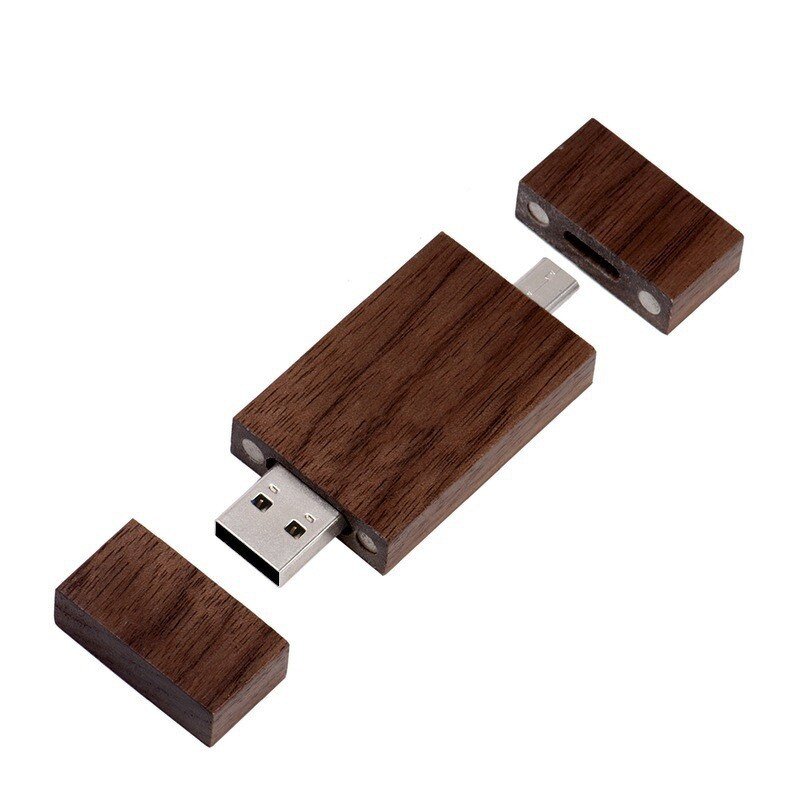 Wooden USB Flash Drive Manufacturer - 2.0 Environmental Bamboo 16GB Promotional Gift USB Disk