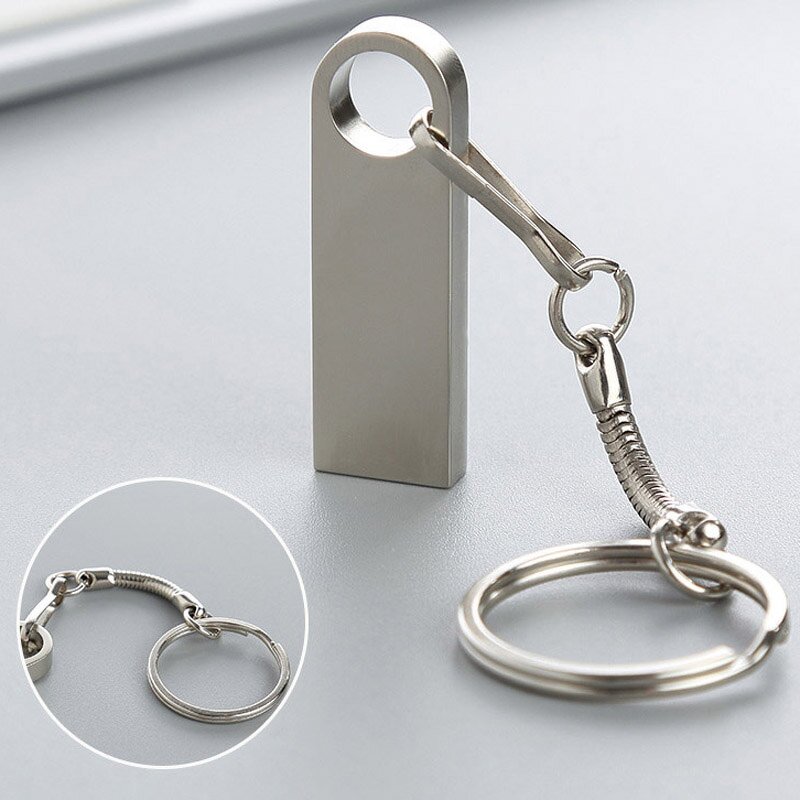 USB Flash Drive Manufacturer - Custom Brand Metal 2.0 128GB 4-Year Warranty 10-Year Data Retention Drive