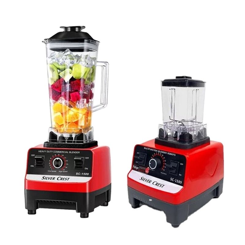 2-In-1 Juicer Blender Manufacturer - OEM 6-Blade Wall-Breaking Double Cup EU UK Standard Portable Mixer