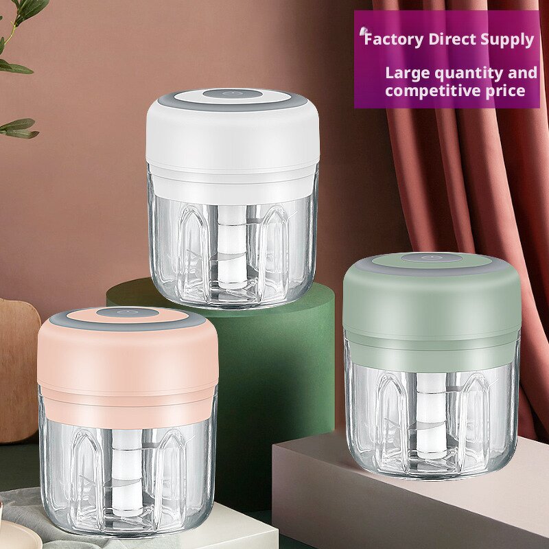 Electric Garlic Press Manufacturer - Meshed Garlic Masher Meat Stirring Machine Kitchen Press Crusher