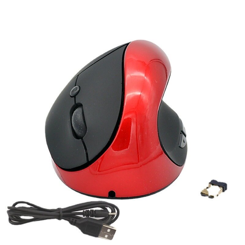 Vertical Wireless Mouse Manufacturer - 3D USB LED Rechargeable Lithium Battery Ergonomic Upright Optical Mouse