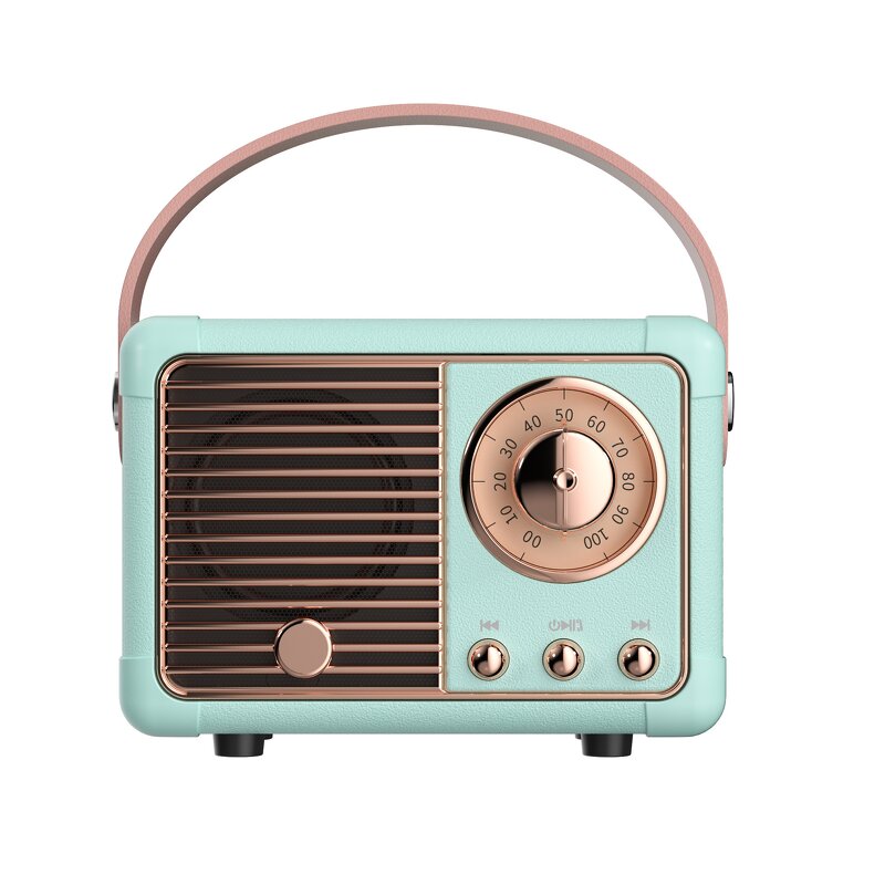 Portable Bluetooth Speaker Manufacturer - Classic Vintage Mini Stereo Sound Travel Outdoor Music Player
