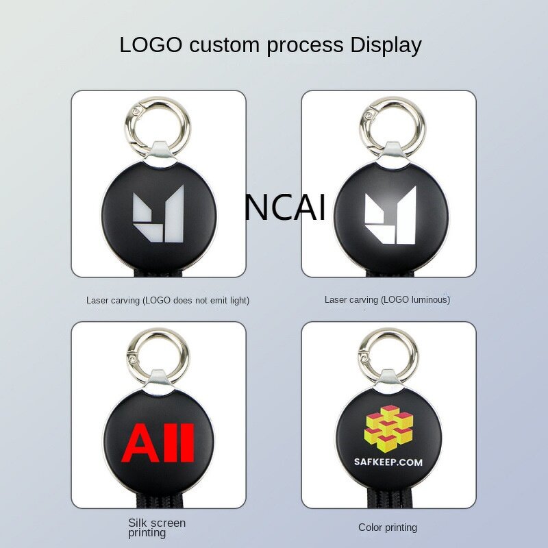 3-In-1 Data Cable Manufacturer - LED Illuminated Keychain Braided Multifunctional Computer Charging Gift