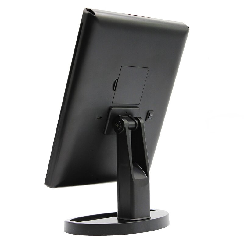 LED Makeup Mirror Manufacturer - Hot Selling Portable Trifold Single-Sided 3-Way Touch Control Vanity Mirror