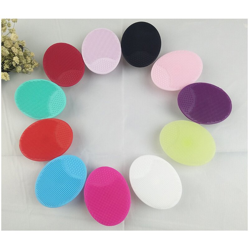 Silicone Facial Cleanser Manufacturer - Custom Logo Face Scrubber Pore Cleaner Skincare Beauty Accessory