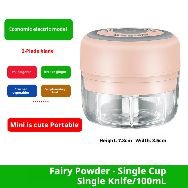 Electric Garlic Press Manufacturer - Meshed Garlic Masher Meat Stirring Machine Kitchen Press Crusher