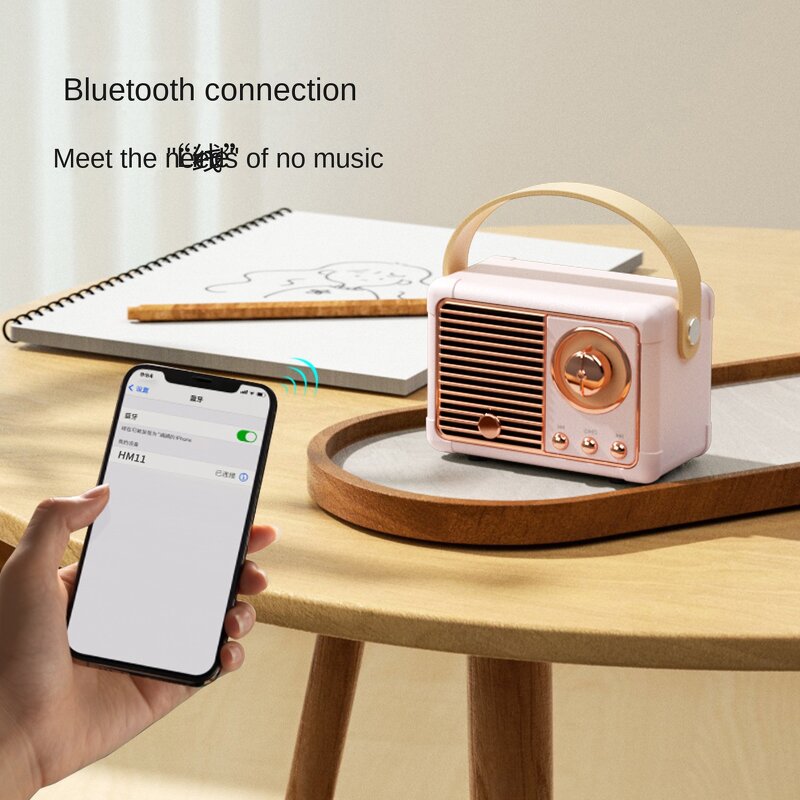 Retro Bluetooth Speaker Manufacturer - Professional Mini High Quality Sound Portable Wireless Music Device