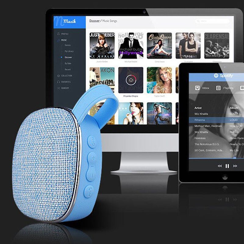 Mini WiFi Speaker Manufacturer - Factory Direct Portable Outdoor Card Insertion Plastic Gift Speaker