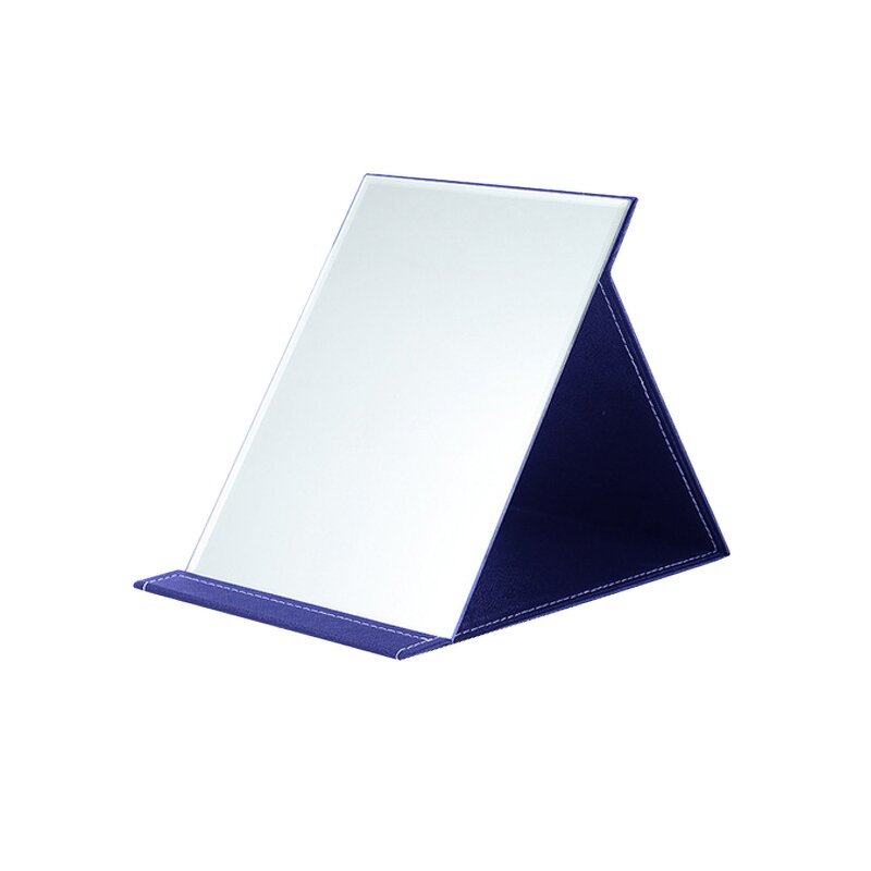 Foldable Makeup Mirror Manufacturer - Customized Portable Compact PU Magnifying Personalized Vanity Mirror