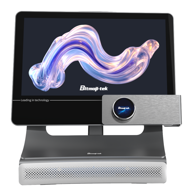 Scalp Analyzer Machine Manufacturer - New AI 2in1 Follicles Scalp Management Skin Test Plastic NB-16 White