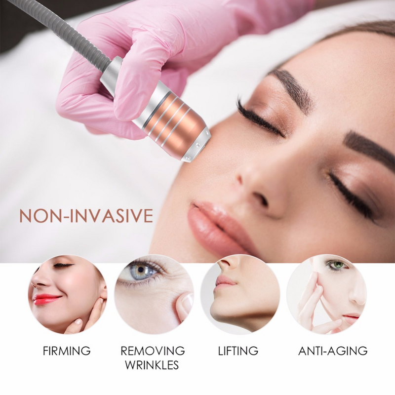 RF Beauty Equipment Manufacturer - 2024 2 in 1 V-Max Radar Line ABS UK Plug Face Eye Lifting Wrinkle Removal Spa Device