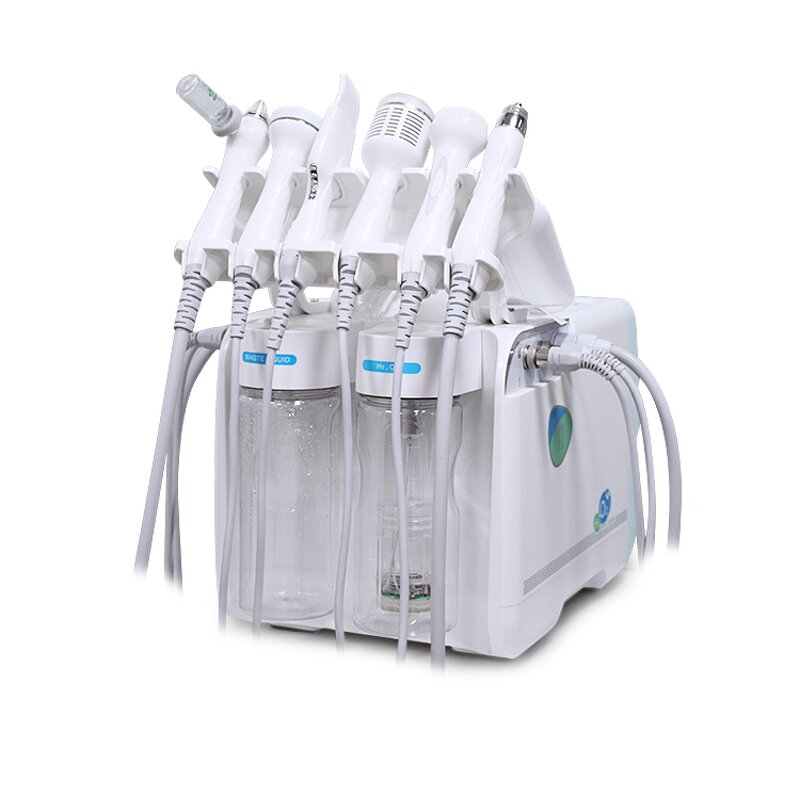 Near NB-02-1 Facial Machine Manufacturer - 6 in 1 Aqua Hydra Peeling Dermabrasion Small Bubble Hydro Facial Cleaner