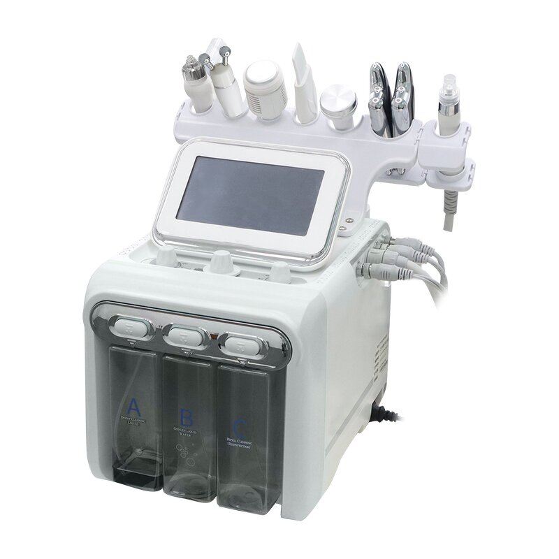 Small Bubble Facial Instrument Manufacturer - Portable 7 in 1 Oxygen Jet Facial Beauty Device