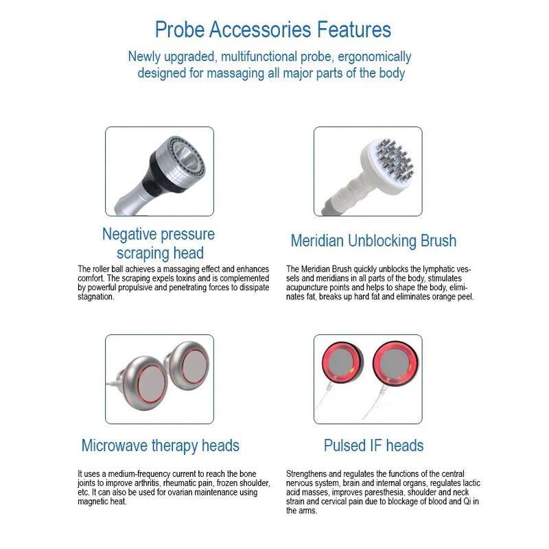 RF Vacuum Massager Manufacturer - Hot Sale Hpt Vibration Body Massager Physiotherapy Instrument