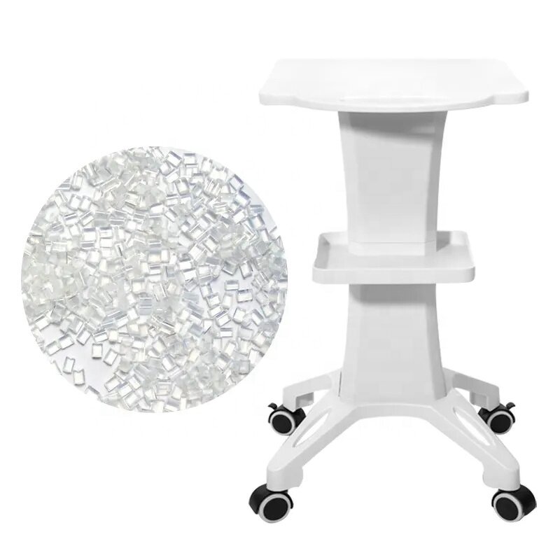 Salon Trolley Stand Manufacturer - Plastic 4-Wheel Rolling Cart for Hair & Tattoo Instruments