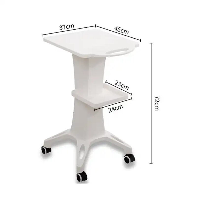 Beauty Salon Trolley Manufacturer - Equipment Furniture Simple Storage Tray with Wheels