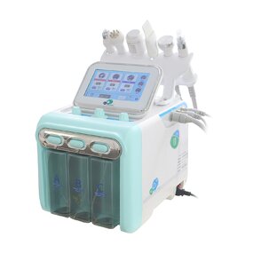 Near NB-02-1 Facial Machine Manufacturer - 6 in 1 Aqua Hydra Peeling Dermabrasion Small Bubble Hydro Facial Cleaner