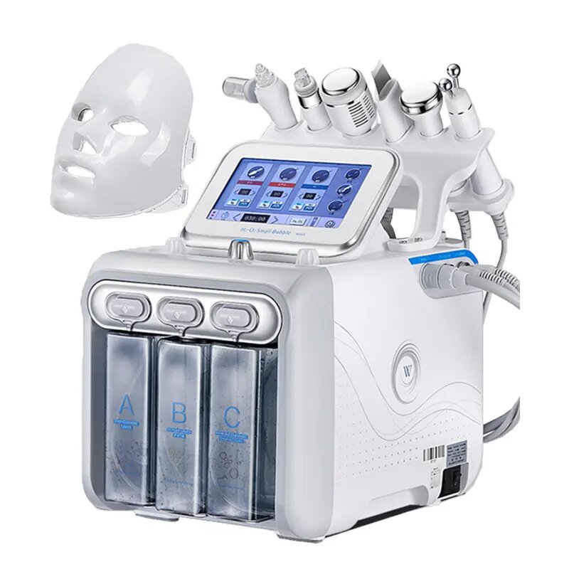 Aqua Hydra Peeling Machine Manufacturer - 7 in 1 Dermabrasion H2o2 Small Bubble Hydro Facial Cleaning Device