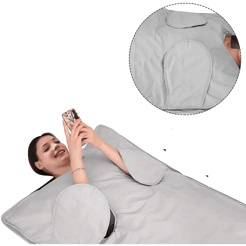 Far Infrared Sauna Blanket Manufacturer - Hot Sale SPA Pains Release Detox Body Shaping Fat Burning Muscle Building Blanket