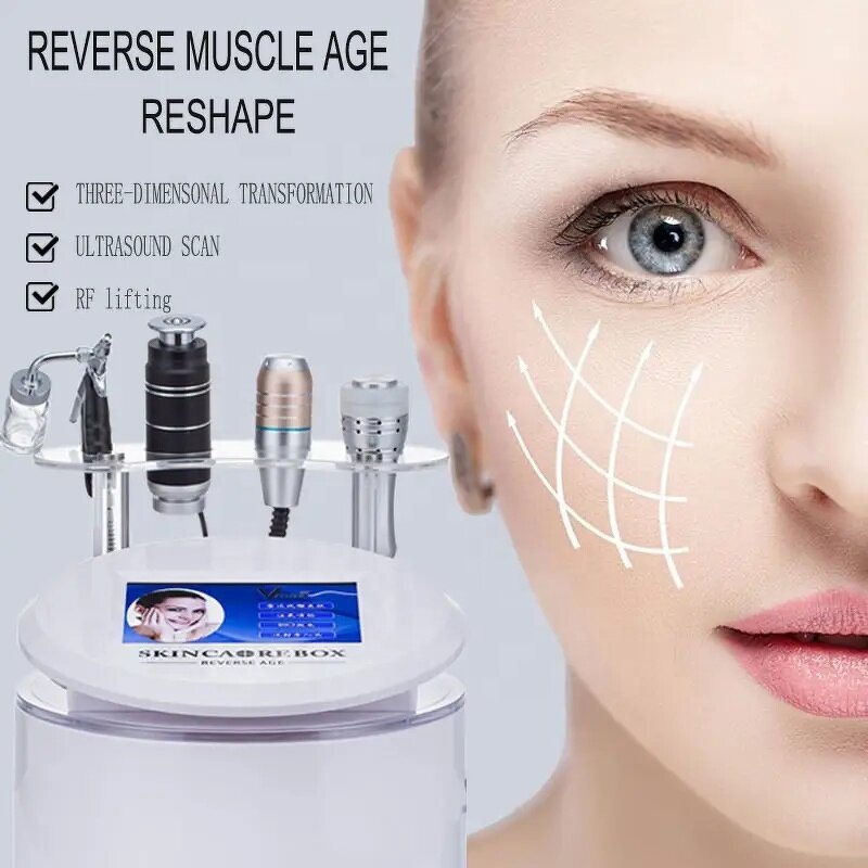 RF Anti-aging Machine Manufacturer - 4 in 1 V-Max Radar Line Carving Face Lifting Wrinkle Removal Device