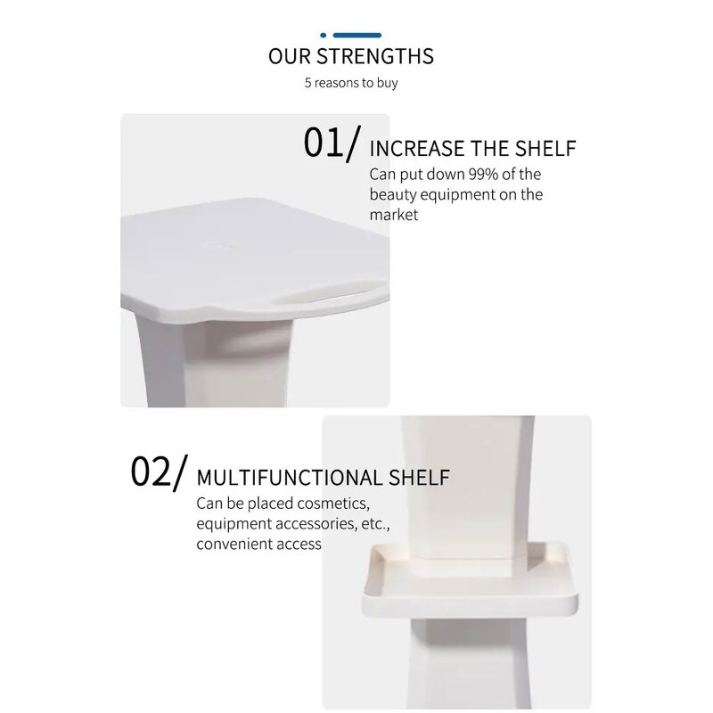 Near NB-09 Salon Trolley Manufacturer - Roller Tray Beauty Hair Instrument Rolling Cart with Wheels