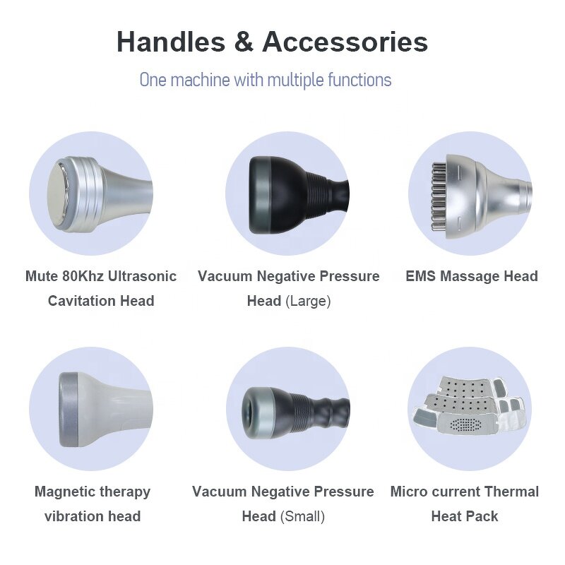 8D Cavitation Machine Manufacturer - 80K Vacuum Weight Loss Body Detox Treatment Pain Relief Health Care Device