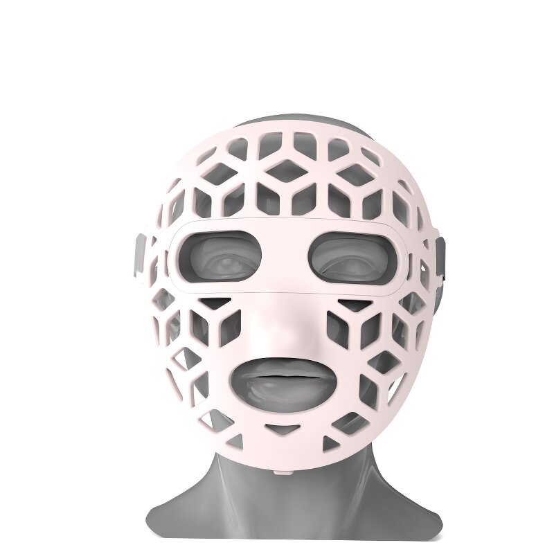 LED Light Therapy Mask Manufacturer - Liquid Silicone Hollow Breathable Red Light Wrinkle Skin Tightening