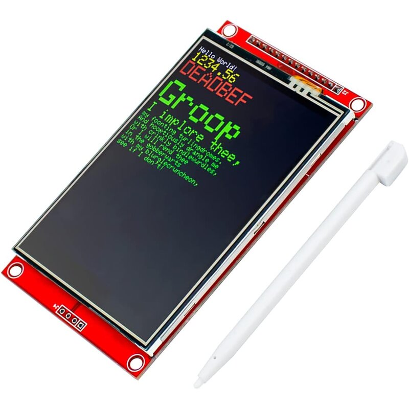 3.5-Inch TFT LCD Module Manufacturer - ILI9488 480x320 SPI Touch Screen for Arduino R3 Mega2560