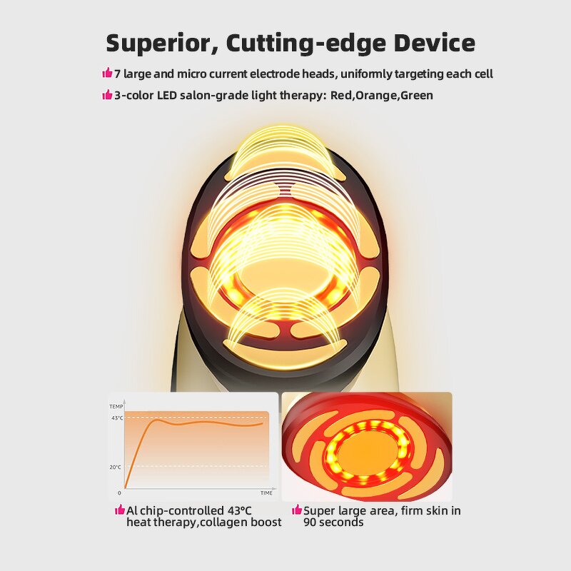 EMS Beauty Device Manufacturer - 2025 Portable Mini Face Lift Wrinkle Massage Ice Hot Compress Instrument