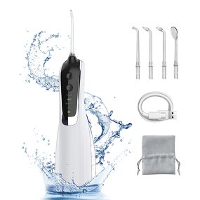 Water Dental Flosser Manufacturer - 300ml Portable USB IPX7 Waterproof Hand-held Oral Care Teeth Cleaner