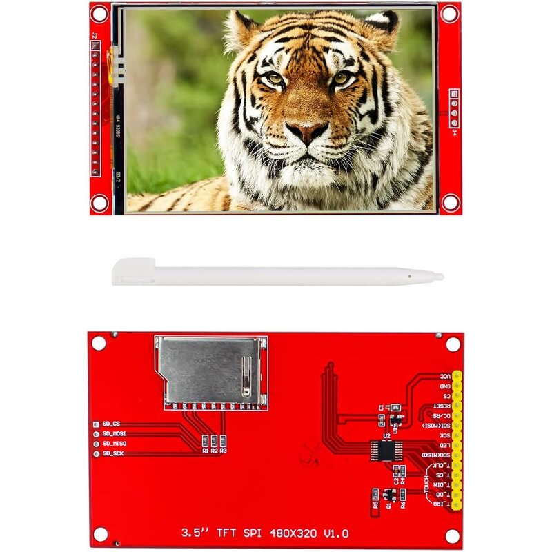 3.5-Inch TFT LCD Module Manufacturer - ILI9488 480x320 SPI Touch Screen for Arduino R3 Mega2560