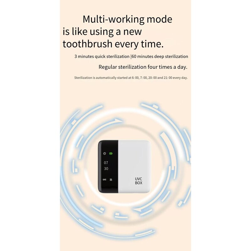 Toothbrush Sanitizer Manufacturer - 2025 Portable USB Type-C 30-Minute Disinfection Multifunctional Travel Tool