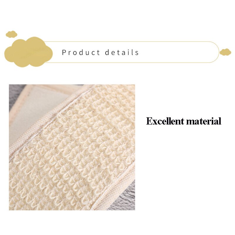 Loofah Strips Manufacturer - Eco-friendly Exfoliating Natural Hemp Bath Back