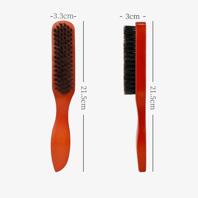 Beard Brush Manufacturer - Boar Bristle for Men's Styling Cleaning Wooden-handled