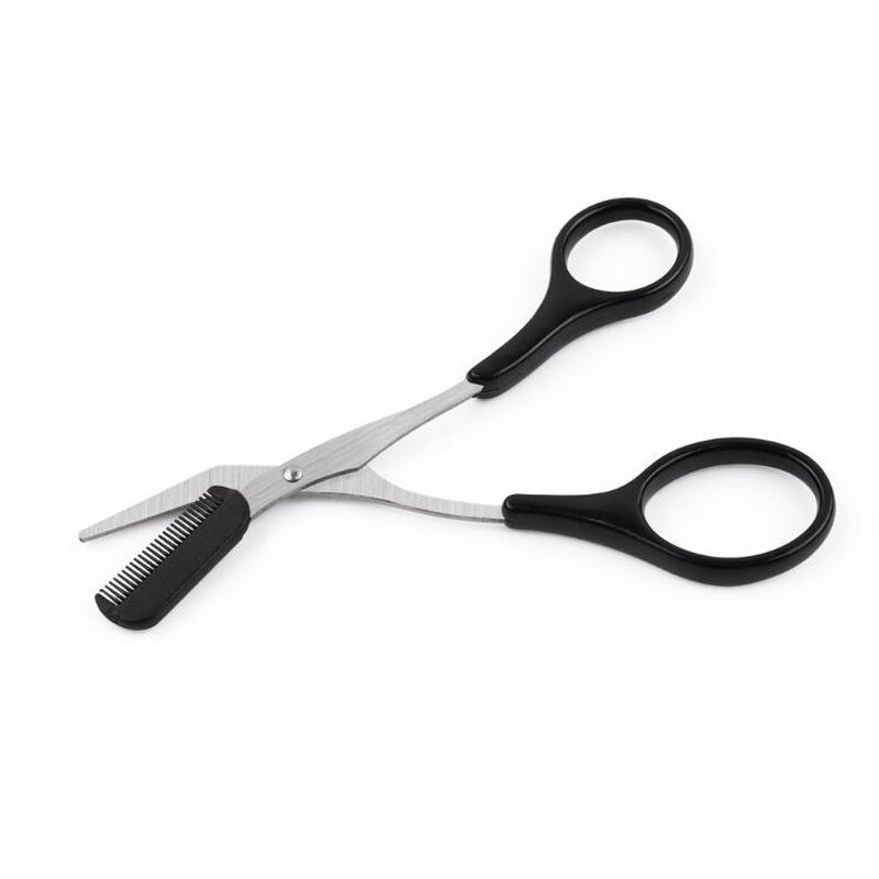 Eyebrow Trimming Tools Manufacturer - 3 PCS Stainless Steel Tweezers Scissors Knife