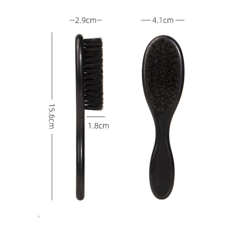 Beard Brush Manufacturer - Ergonomic Soft Retro Horsehair Beard Comb Mens Grooming Kit