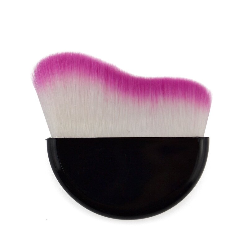 Makeup Brush Manufacturer - Portable Single Flat Fan for Foundation Powder Blush