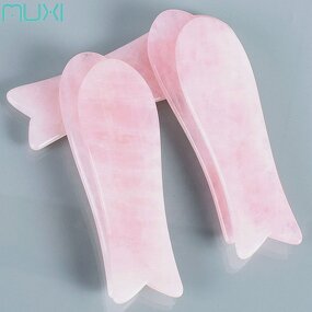 Guasha Stone Manufacturer - Hot Selling Premium Rose Quartz Fish Jade Scraping Therapy