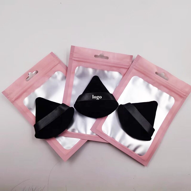 Face Makeup Sponge Manufacturer - 2Pcs Private Label Custom Logo Soft Triangle