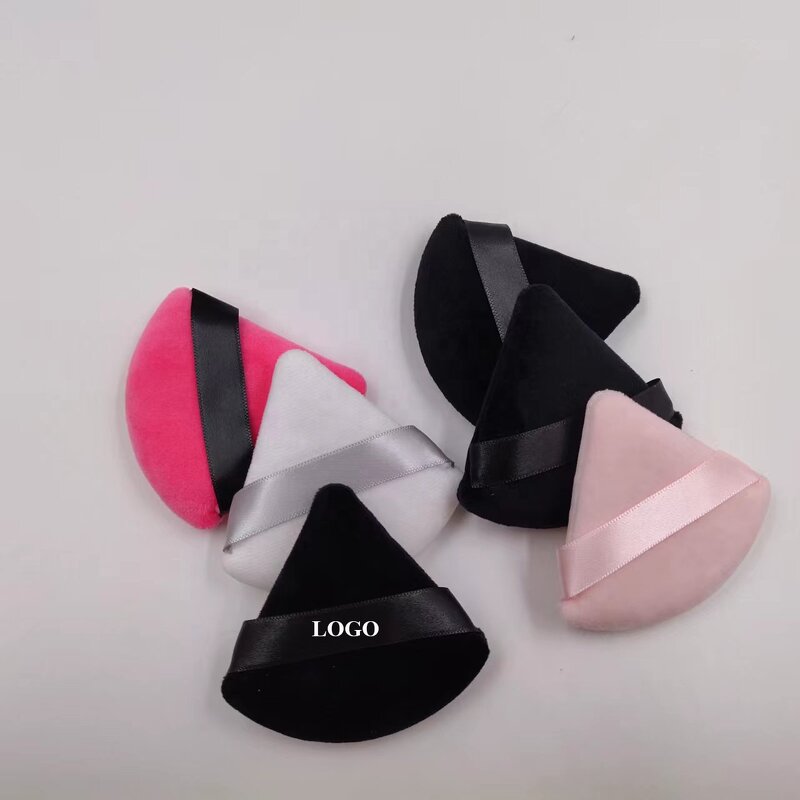 Face Makeup Sponge Manufacturer - 2Pcs Private Label Custom Logo Soft Triangle