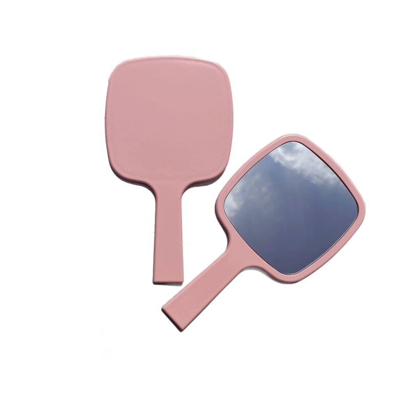 Cosmetic Mirror Manufacturer - New Arrival Customize Logo Square Single Side Handheld