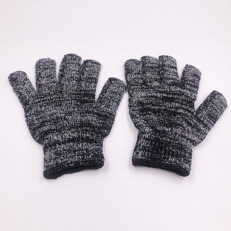 Bathing Gloves Manufacturer - Bamboo Charcoal Exfoliating Scrub for Men Deep Cleansing