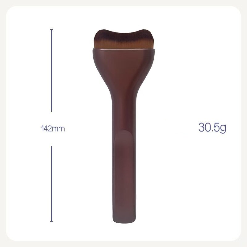 Foundation Brush Manufacturer - New Hot-Selling Single Wide Tongue-Shaped Seamless