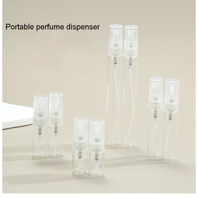 Perfume Bottle Manufacturer - Empty Travel Size 2ml 3ml 5ml 10ml Transparent Glass